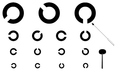 ランドルト環
NKS01 Landolt Rings